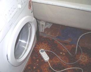 Kā savienot veļas mašīnu ar elektrotīklu