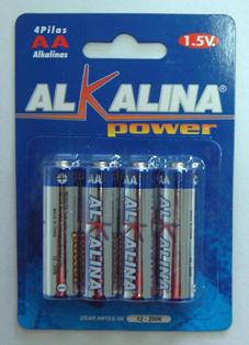 Alkaliska batterier