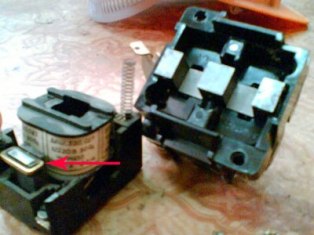 Domácí transformátor z magnetického spouštěče