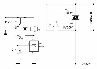 Circuit tremoregulator simplu