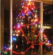 Weihnachtsbaum elektrische Girlande