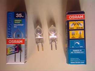 OSRAM kapsulas IRC halogēna lampas