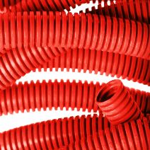 Structural features of an electrical corrugated pipe