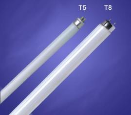 Т5 и Т8 флуоресцентни тръби