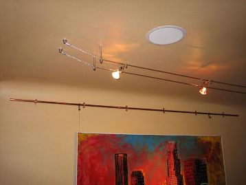 Exemple de utilizare a iluminării cablurilor în interior