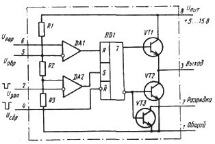 Circuitul de cronometru integrat NE555