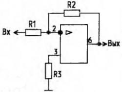 Invertirea circuitului amplificatorului
