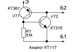 Analoginen KT117