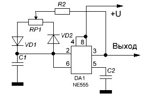 Схема на главния осцилатор