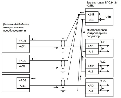 Свързване на множество аналогови сензори към контролера