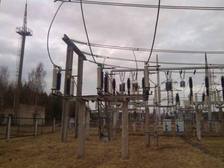 Utomhusomkopplare 110 kV
