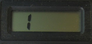 Multimeter visar en paus