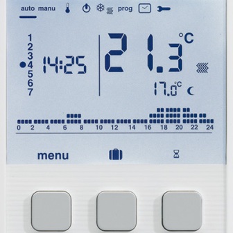 afișaj digital cu termostat programabil