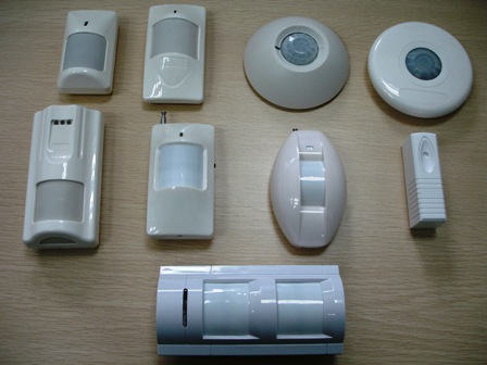 Different types of infrared motion sensors