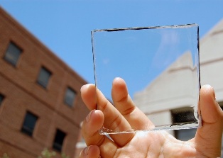 соларен хъб - прозрачно стъкло