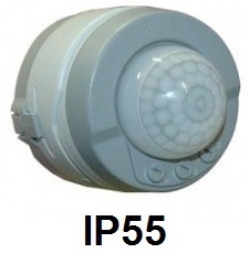 Sensor with degree of protection IP55