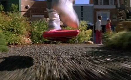 fliegendes Skateboard