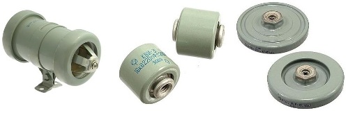 high voltage switching capacitors