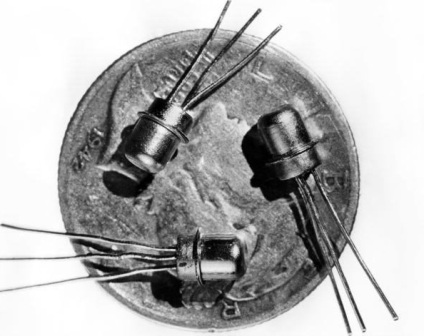 First transistors