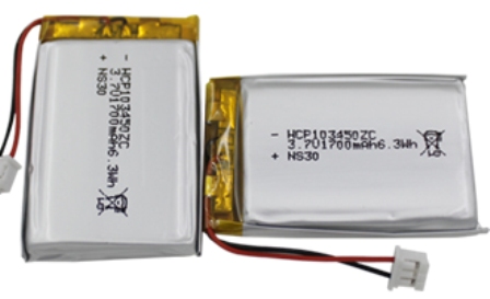 litiumpolymer (Li-pol) batterier