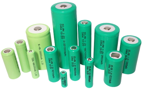 Uppladdningsbara batterier av nickelmetallhydrid (NiMH)
