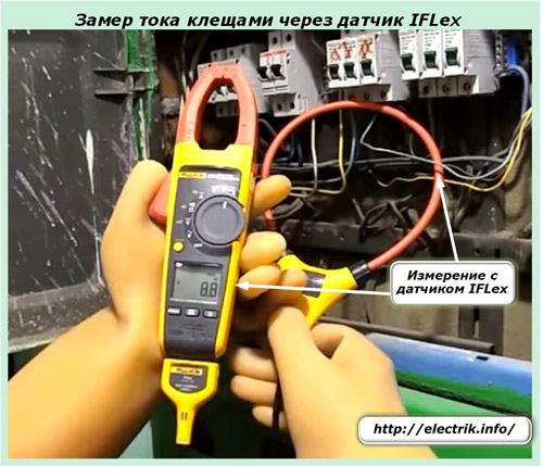 Mjerite struju mjerenja putem IFlex senzora