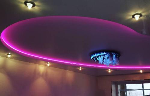 Duplex ceiling lighting option