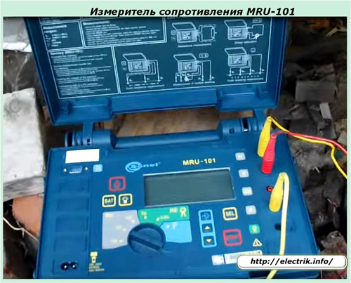 Widerstandsmesser MRU-101