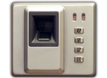 Kunci pintu biometrik pintu depan