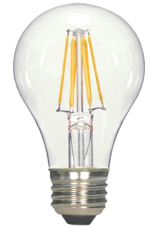 Glödlampor för filament (filamentformade)