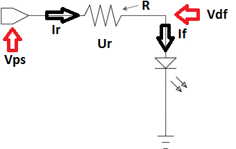 Как да определим стойността на резистора за светодиода