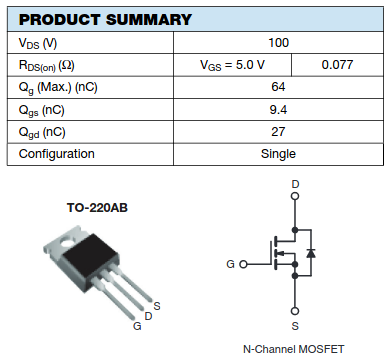 Tranzistora specifikācijas