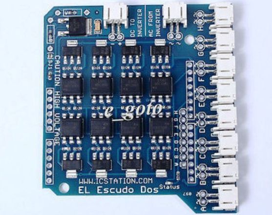 ICStation 8 καναλιών EL Escudo Dos Shield για το Arduino
