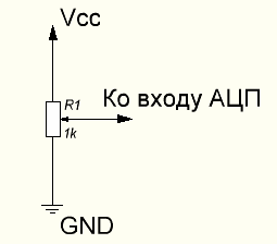 Obecné schéma analogových senzorů a jejich propojení