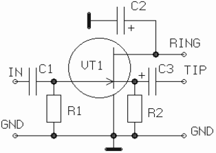 Tranzistora ieslēgšanas shēma