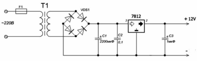 Stabilized rectifier circuit