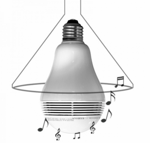 Mipow Playbulb Lite - lampa a audio reproduktor v jednom pouzdře