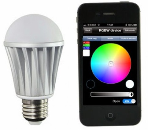 Leuchtende BT Smart Bulb