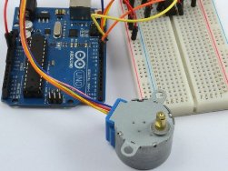 Arduino a krokový motor