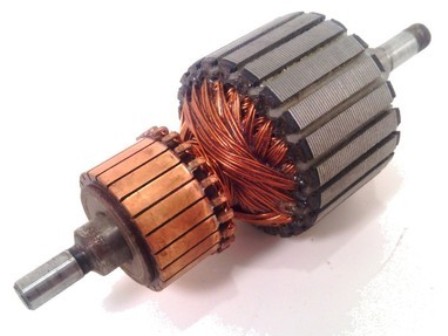 DC motor collector