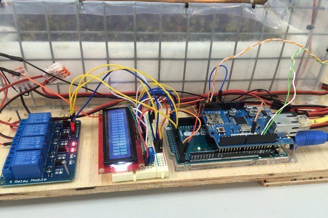 Пример Arduino за автоматизация на парникови газове