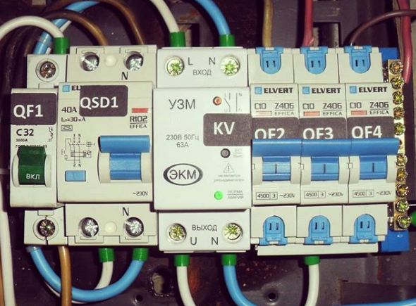 How to check the differential machine and RCD
