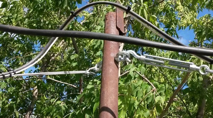 Utomhus kabelmontering