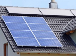 Solar panels for autonomous power supply at home