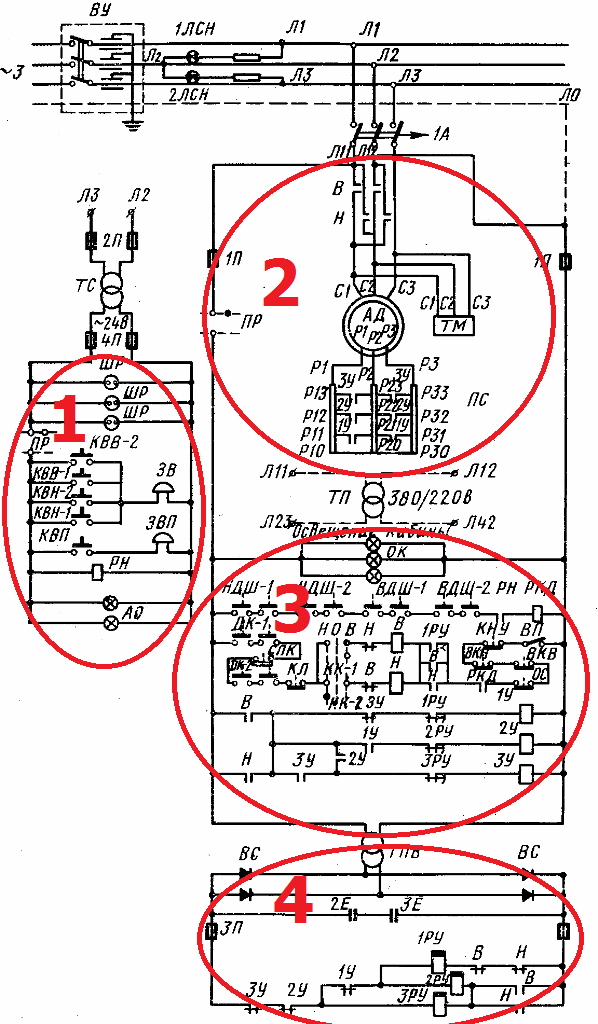 Пример надоградње електричног круга теретног лифта помоћу програмабилног регулатора (ПЛЦ)
