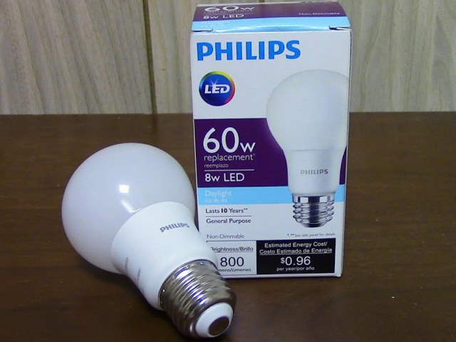 Gambaran keseluruhan mentol LED Philips moden
