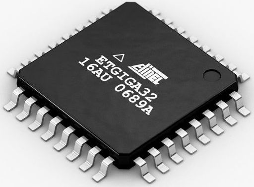 TQFP - Chip de montare la suprafață cu șasiu pătrat